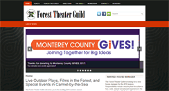 Desktop Screenshot of foresttheaterguild.org